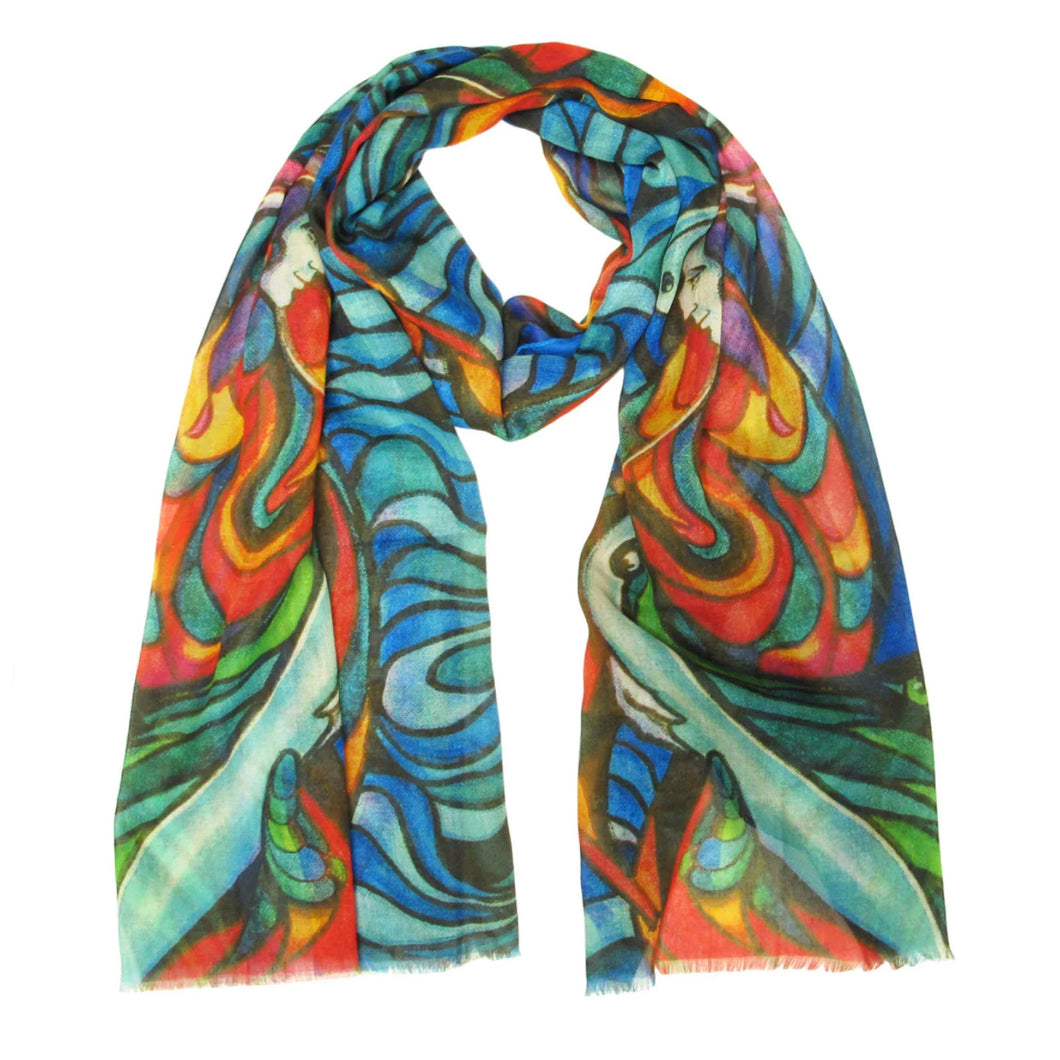 Salmon Spirit Fish Eco Scarf Don Chase - shipping late January