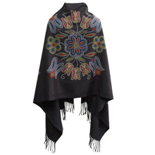 Load image into Gallery viewer, Silver Threads Art Print ECO Shawl by Deb Malcolm
