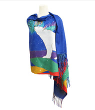 Load image into Gallery viewer, Sky Watcher Eco Shawl by Dawn Oman
