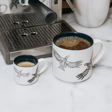 Load image into Gallery viewer, "Soaring Eagle" Espresso mugs, set of two, design by Haida artist Corey Bulpitt

