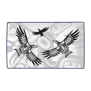 "Soaring Eagle" Rectangular Serving Platter, design by Haida artist Corey Bulpitt - arriving late January 2025