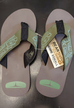 Load image into Gallery viewer, Suede Flip Flops - Bear by Ryan Cranmer
