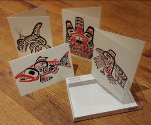 Bill Reid Centennial Celebration Note Cards North of Fifty 50 Metis