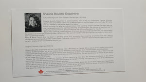 Collection de cartes d'art encadrées SHAWNA BOULETTE GRAPENTINE - Choisissez parmi une sélection de 8 impressions différentes