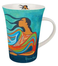 Load image into Gallery viewer, Maxine Noel Mother Earth Mug First Nations Art
