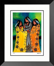 Charger l&#39;image dans la galerie, Motherhood by Cree artist, indigenous art, Native American art, dot art North of Fifty 50
