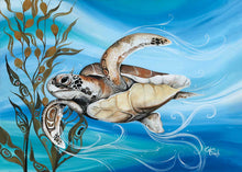 Load image into Gallery viewer, Grand Sea Turtle by Native artist Carla Joseph, North of Fifty 50
