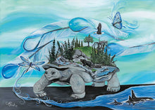 Load image into Gallery viewer, Turtle Island by Native artist Carla Joseph, North of Fifty 50
