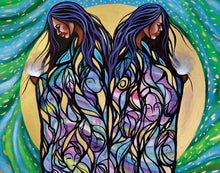 Load image into Gallery viewer, Prayer of Our Women by Native artist Jackie Traverse, North of Fifty 50
