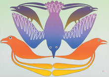 Load image into Gallery viewer, Feathered Rainbow by Native artist Kenojuak Ashevak, North of Fifty 50
