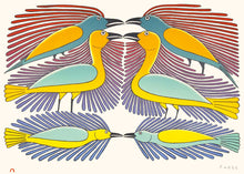 Load image into Gallery viewer, Mirrored Image by Native artist Kenojuak Ashevak, North of Fifty 50
