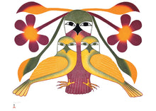 Load image into Gallery viewer, Resplendent Owl by Native artist Kenojuak Ashevak, North of Fifty 50
