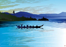 Load image into Gallery viewer, Summer Journey by Mark Preston, native artist, Indigenous Art, Northwest Coast art, North of Fifty 50
