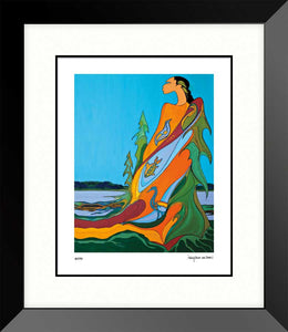 Mother earth, Native artist, Indigenous Art, Sioux, Maxine Noel, North of Fifty 50