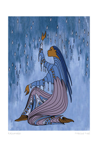 Rainmaker by Native artist, Indigenous Art, Sioux, Maxine Noel, North of Fifty 50