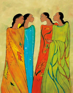 The Meeting by Native artist Maxine Noel, North of Fifty 50