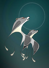 Load image into Gallery viewer, Duet by Native artist Rick Beaver, North of Fifty 50
