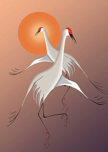 Dusk Dance by Native artist Rick Beaver, North of Fifty 50