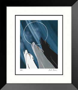 LIMITED EDITION ART PRINT - Pack Song by Rick Beaver - North of 50 Métis Designs