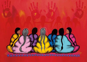 Simone McLeod, Cree artist, Ojibway art, Indigenous artist, Native art