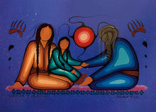 Load image into Gallery viewer, Gifts from my Grandchildren by Simone McLeod, Cree artist, Ojibway art, Indigenous artist, Native art, North of Fifty 50

