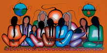 Load image into Gallery viewer, Teaching by Native artist Simone McLeod, Cree artist, Ojibway art, Indigenous artist, Native art, North of Fifty 50
