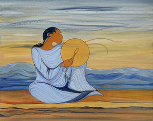 Song of the Mountain, Native artist, Indigenous Art, Sioux, Maxine Noel, North of Fifty 50