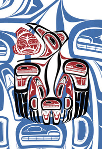 LIMITED EDITION ART PRINT -  Raven Releasing the Sun by Todd Baker - North of 50 Métis Designs