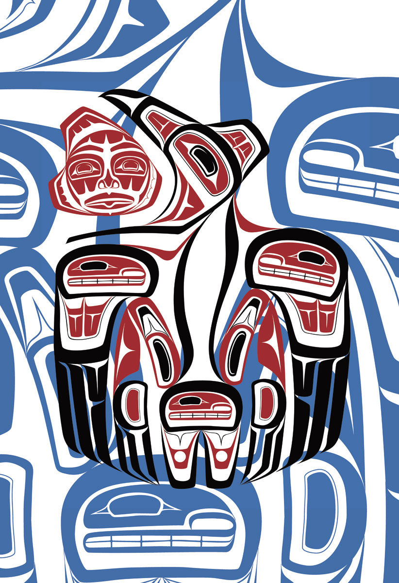 LIMITED EDITION ART PRINT -  Raven Releasing the Sun by Todd Baker - North of 50 Métis Designs