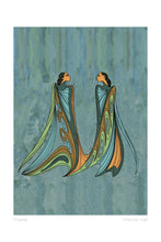 Load image into Gallery viewer, Friends by Native artist, Indigenous Art, Sioux, Maxine Noel, North of Fifty 50
