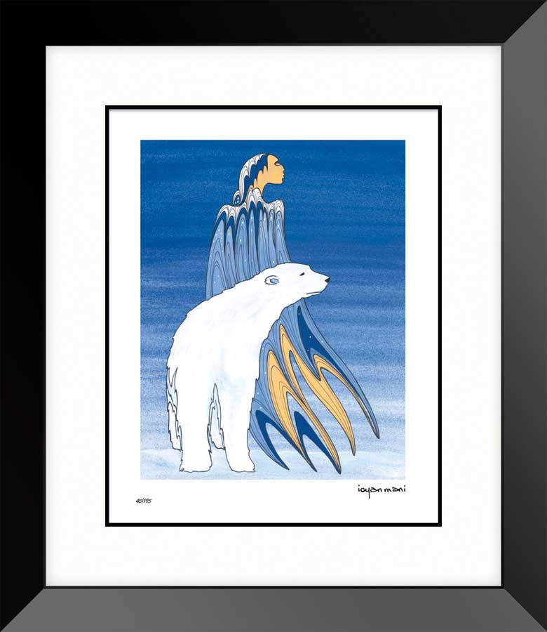 LIMITED EDITION ART PRINT - Mother Winter by Maxine Noel