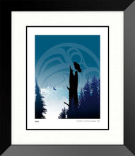Load image into Gallery viewer, LIMITED EDITION ART PRINT -  Raven&#39;s Lookout by Mark Preston
