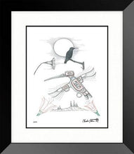 Load image into Gallery viewer, LIMITED EDITION ART PRINT -  Hummingbird by Charles Silverfox
