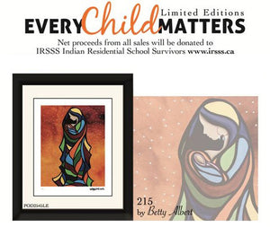 LIMITED EDITION ART PRINT - Every Child Matters - Proceeds to IRSSS