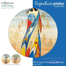 Load image into Gallery viewer, Set of two&quot; Dessert plates featuring the artwork of artist Maxine Noel
