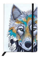 Load image into Gallery viewer, Micqaela Jones Alpha wolf First Nations Art
