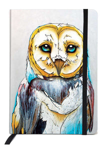 Barn Owl Lined Journal