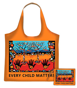 "Remember" Every Child Matters Reusable Shopping Bag by John Rombough