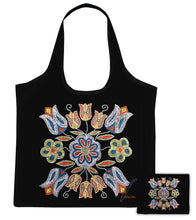 Load image into Gallery viewer, &quot;Silver Threads&quot;  Reusable Shopping Bag by Deb Malcolm
