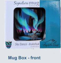 Load image into Gallery viewer, Sky Dance Wolf Song 18 oz mug
