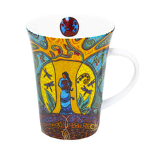 Load image into Gallery viewer, Strong Earth Woman indigenous art mug by Leah Dorion Canada
