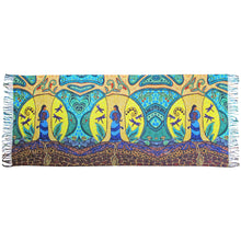 Load image into Gallery viewer, &quot;Strong Earth Woman&quot; Art Print Shawl
