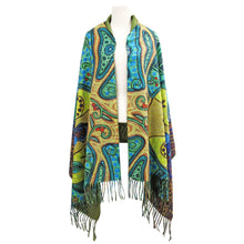 Load image into Gallery viewer, &quot;Strong Earth Woman&quot; Art Print Shawl
